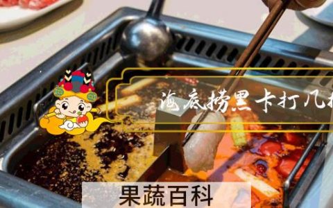 海底捞黑卡打几折