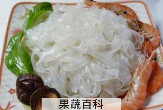 绿豆粉皮的功效与作用