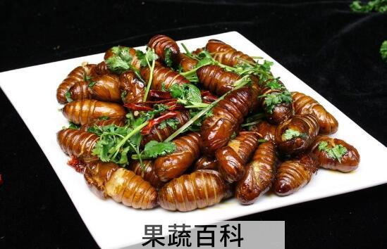 蚕蛹的营养价值与食用功效