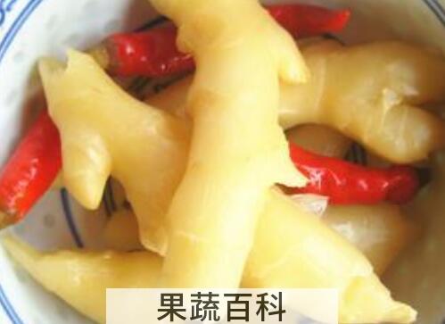 四川泡姜的制作方法和步骤