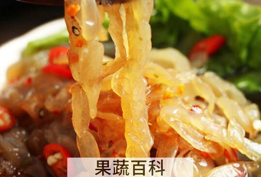 海蜇皮的营养价值 吃海蜇皮的好处