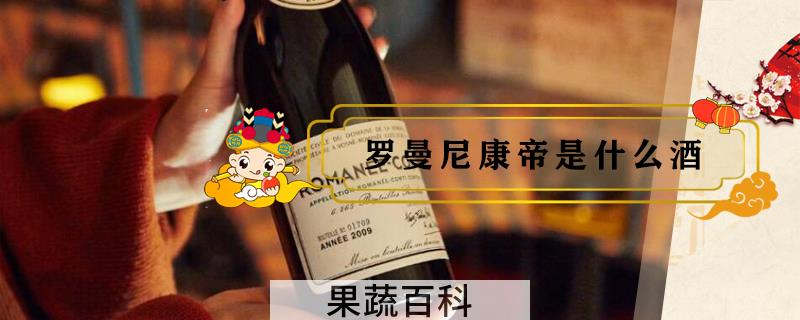罗曼尼康帝是什么酒