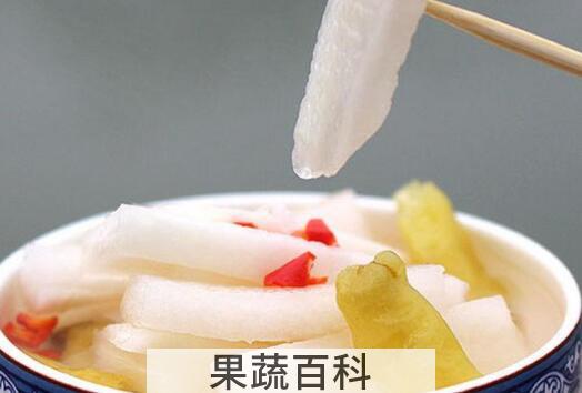 醋泡萝卜的功效与作用