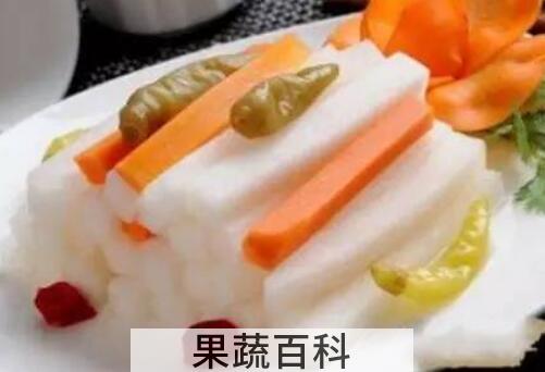 醋泡萝卜怎么做 醋泡萝卜的家常做法教程