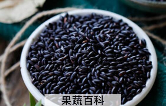 紫糯米的功效与作用及禁忌
