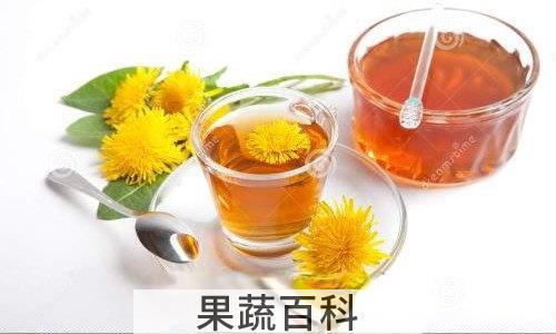 蒲公英蜂蜜水