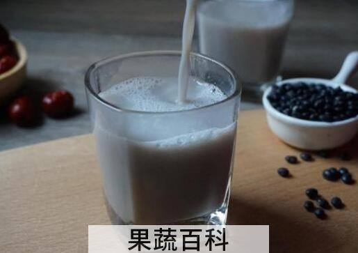 黑豆豆浆的功效与作用