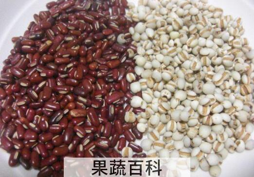 红豆薏米水的功效与作用