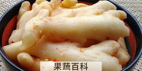 嫩姜的腌制方法
