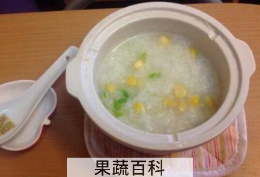 新鲜玉米粥的功效与作用