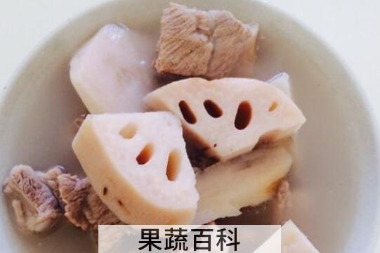 莲藕汤怎么做 喝莲藕汤的功效与好处