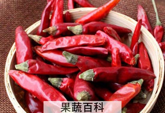 干辣椒的营养价值 干辣椒的功效与作用