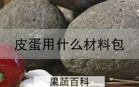 皮蛋用什么材料包
