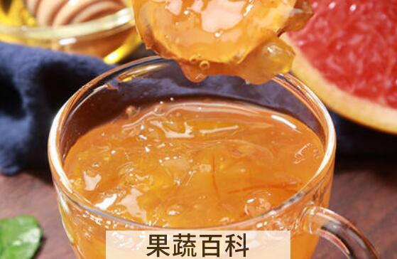 蜂蜜柚子茶的制作过程