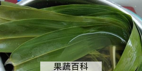 超市买的粽子叶用煮吗