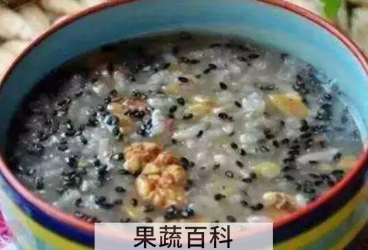 芝麻粥有什么功效和作用