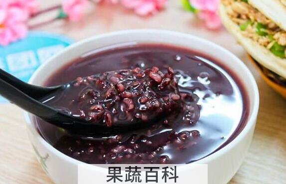 黑米粥的功效与作用有哪些