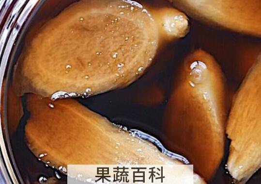 经常吃陈醋泡姜有什么好处