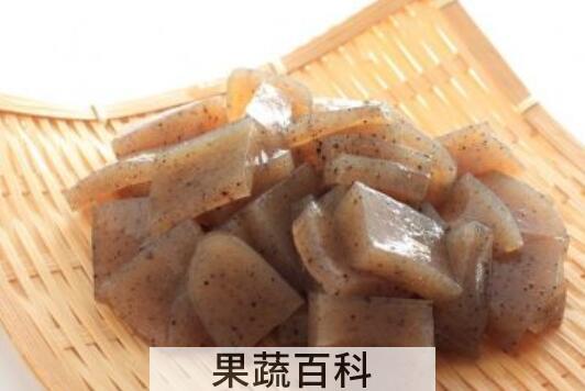 魔芋的功效与作用