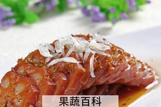 糯米藕又红又烂的窍门