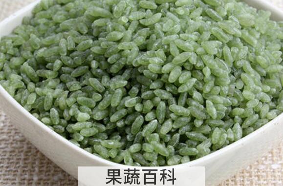 绿色大米是怎么回事 绿色大米是怎么做出来的