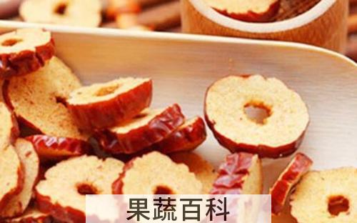 脆红枣片的功效与作用