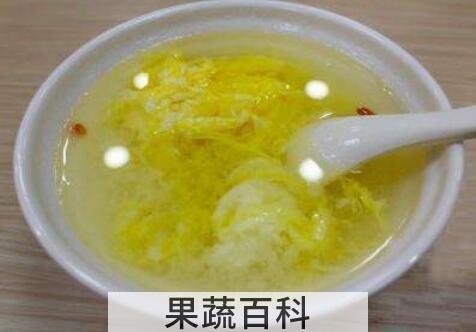 开水冲鸡蛋的功效与作用