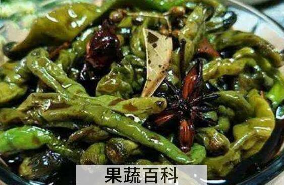 新鲜青辣椒的腌制方法