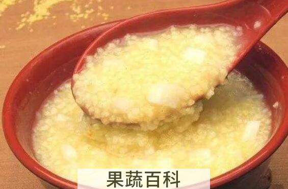 冬瓜小米粥的功效和作用