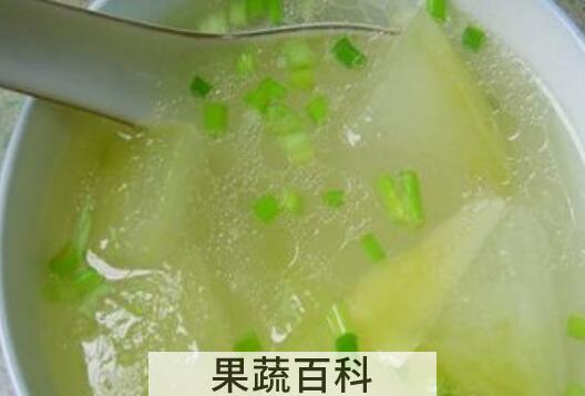 冬瓜汤的功效与作用 冬瓜汤怎么做好喝