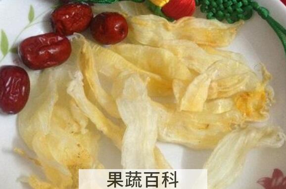 白花胶的功效与作用 白花胶的食用方法