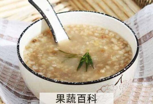 荞麦红豆粥的功效与作用