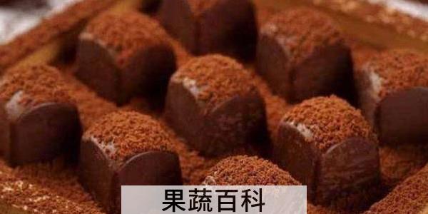 松露巧克力和生巧的区别