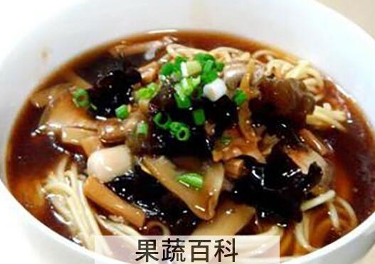 木耳面是什么面 木耳面怎么做好吃