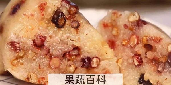 蜜枣粽子为什么中间的米不熟