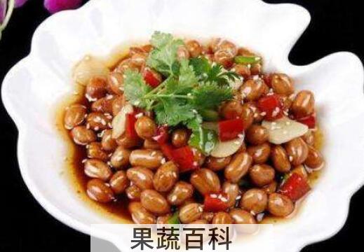 醋泡花生米的功效与作用