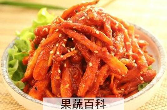 桔梗泡菜的功效与作用