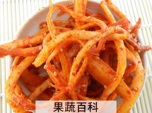桔梗泡菜的功效与作用