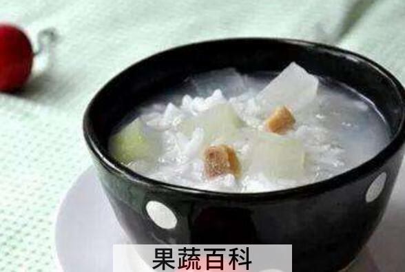 冬瓜粥如何做 冬瓜粥的做法教程