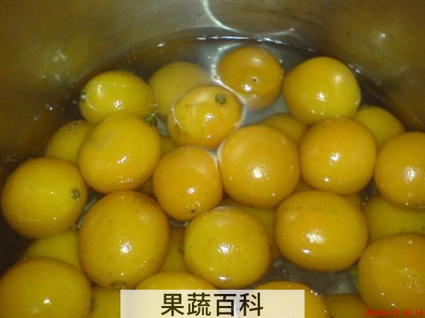 加糖反而有奇效 金桔止咳的做法