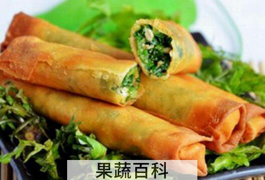 春卷的功效与作用及食用方法