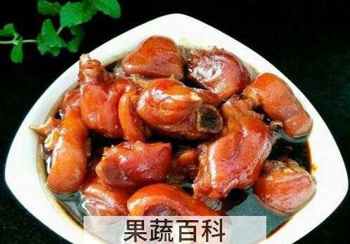 姜醋猪脚的功效与作用