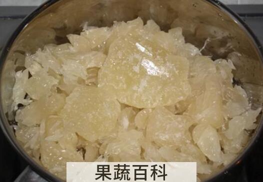 冰糖柚子膏的功效与作用