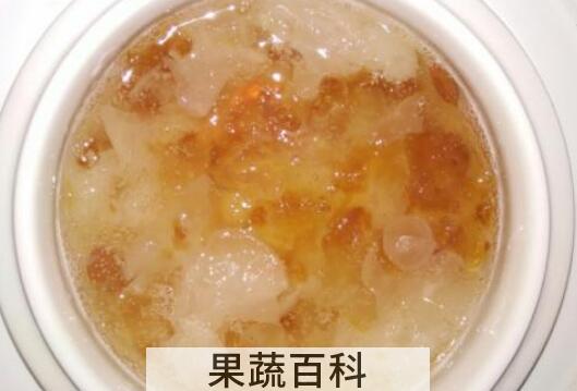 桃胶雪燕的功效与作用