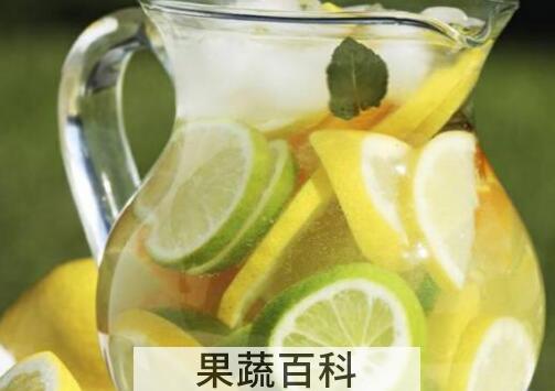 柠檬泡水喝的9大禁忌