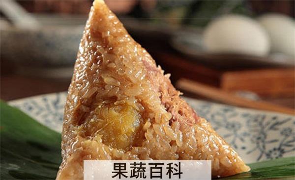 蛋黄肉粽子的做法和配料窍门
