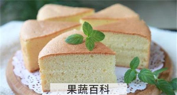 戚风蛋糕烤箱温度和时间