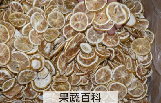干柠檬片怎么制作 自制干柠檬片方法教程