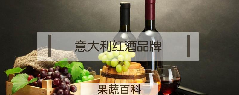 意大利红酒品牌