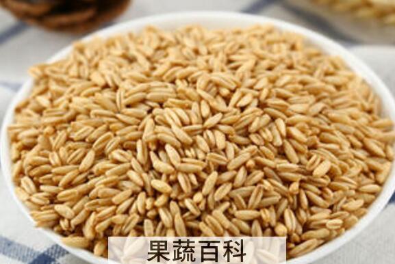 燕麦的功效与作用